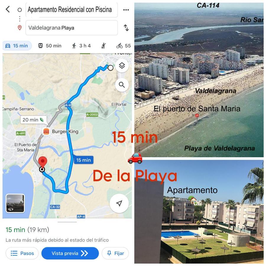 Апартаменти Apartamento Jerez Sur - Con Piscina Y Garaje Херес-де-ла-Фронтера Екстер'єр фото